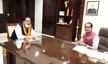 MLA meets CM : विधायक काश्यप ने मुख्यमंत्री चौहान से मेडिकल कॉलेज का अस्पताल जल्द शुरू कराने का किया आग्रह