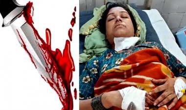 पत्नी ने शराब पीने से मना किया तो पति ने घोंप दिया चाकू, खुद ही घायल पत्नी को ले गया अस्पताल