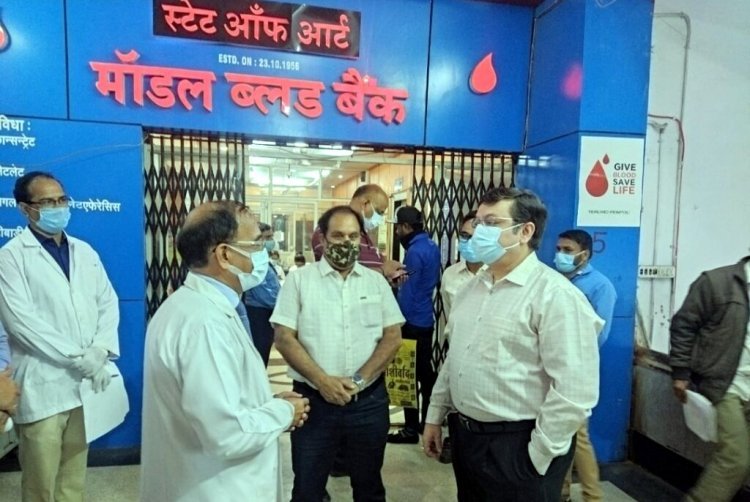 Example of Human Service : मानव सेवा समिति ने MYH इंदौर के मॉडल ब्लड बैंक को तीन माह में 3000 यूनिट पीआरबीसी कराए उपलब्ध