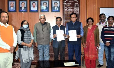 शिक्षा व संसाधन के निर्धारित मापदंड के कार्य के लिए विक्रम विश्विद्यालय उज्जैन और टीएफआईआर जबलपुर में हुआ अनुबंध, विद्यार्थियों को होगा लाभ