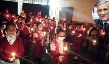 राष्ट्रभक्ति के प्रतीक थे बिपिन रावत, श्री महर्षि श्रृंग विद्यापीठ मे दी श्रद्धांजलि