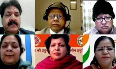 नॉर्वे से डिजिटल पटल पर हुआ विदेशों में हिंदी पत्रकारिता की यात्रा पर विमर्श, प्रो. शर्मा ने शुक्ल को बताया विदेशों में गाँधी की हिंदी पत्रकारिता की परंपरा का संवाहक