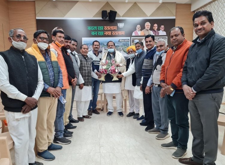 RDA द्वारा ट्रांसपोर्ट नगर का नामकरण सरदार वल्लभभाई पटेल के नाम करने का प्रस्ताव पारित करने पर विधायक काश्यप का किया अभिनंदन