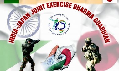 धर्म गार्जियन-2022 : संयुक्त सैन्य अभ्यास के लिए जापान की ग्राउंड सेल्फ डिफेंस फोर्स की टुकड़ी भारत पहुंची, 27 फरवरी से 10 मार्च तक करेंगे अभ्यास