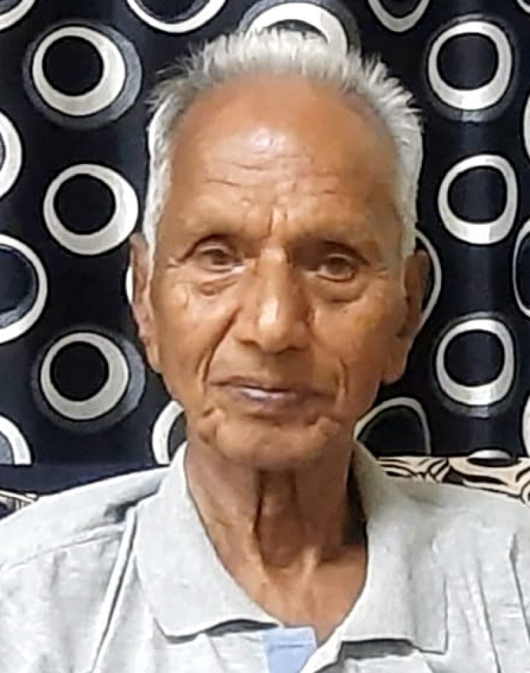 सेवानिवृत्त रेलकर्मी दत्तात्रय आर. शिंखेडकर का निधन, 2 फरवरी को निकलेगी अंतिम यात्रा, सेवानिवृत्त रेलकर्मियों की सेवा में ताउम्र रहे समर्पित
