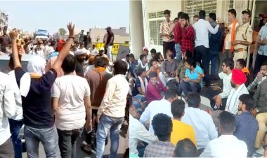 MP के इस थाने में हिंदू जागरण मंच के विभाग संयोजक से हुई अभद्रता, आक्रोशित कार्यकर्ताओं ने थाना घेरा, चक्काजाम भी किया