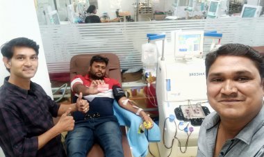 लोगों की जान बचाने का ऐसा जुनून कि मुंबई जाकर डोनेट किए प्लेटलेट्स, रतलाम में एफ्रेसिस मशीन शुरू नहीं होने का है मलाल