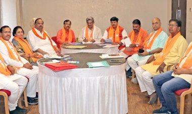 भाजपा जिला कोर कमेटी ने पार्षद पद के उम्मीदवारों के नाम की पैनल की तैयार, संभागीय समिति को भेजे नाम, अगले 1-2 दिन में हो जाएगी घोषणा
