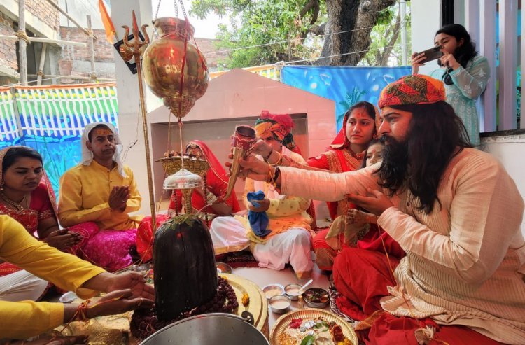 मंगल मूर्ति कॉलोनी में माता नवदुर्गा एवं भगवान मंगलेश्वर महादेव की हवन-पूजन के साथ धूमधाम से हुई प्राण-प्रतिष्ठा, भंडारा भी हुआ