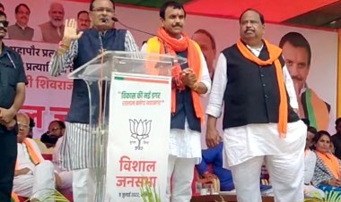 सीएम का रोड शो : कमलनाथ कहते थे मामा ने खजाना खाली कर दिया, मैं कहता हूं विकास के लिए धन की कोई कमी नहीं है : शिवराज सिंह
