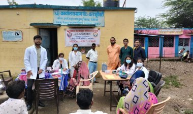 14 गांव के 1500 लोगों ने लिया निःशुल्क स्वास्थ्य परीक्षण का लाभ, सेवा भारती एवं नेशनल मेडिकोज़ ऑर्गेनइजेशन ने आयोजित किया था शिविर