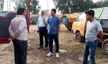 कचरा संग्रहण वाहन चालकों की उपस्थिति सुबह 7 बजे बायोमैट्रिक मशीन पर दर्ज होना जरूरी