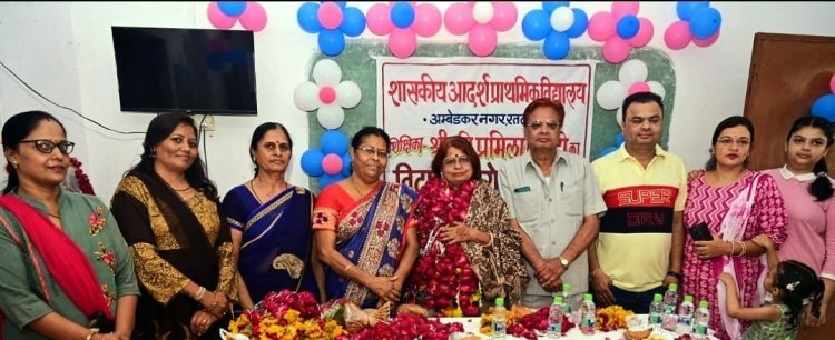शैक्षिक रुचि व निष्ठावान शिक्षक प्रमिला त्रिवेदी की विशेष अध्यापन शैली ने बढ़ाई विद्यालय की प्रतिष्ठा