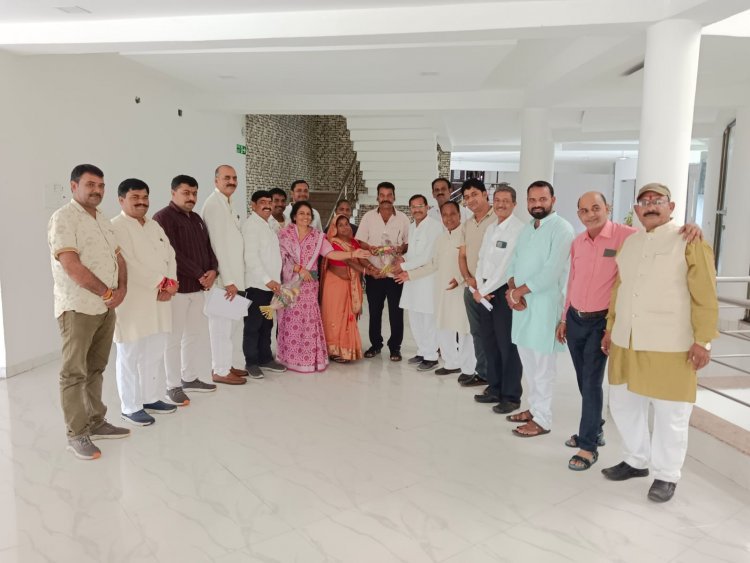 भाजपा जिला अध्यक्ष बने जिला योजना समिति सदस्य, जनप्रतिनिधियों ने किया सम्मान