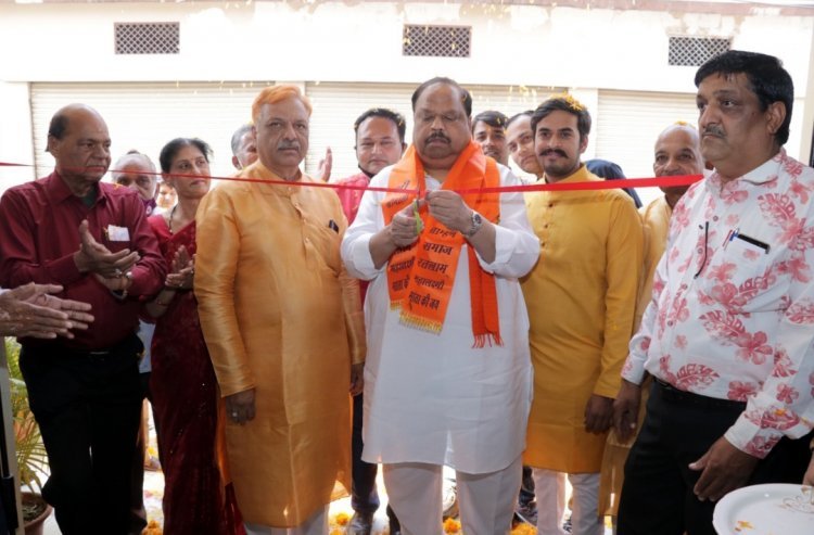 Society Building Inaugurated : श्री श्रीमाली ब्राह्मण समाज के नए भवन का विधायक काश्यप ने किया लोकार्पण, समाज के कार्यों को बताया अनुकरणीय