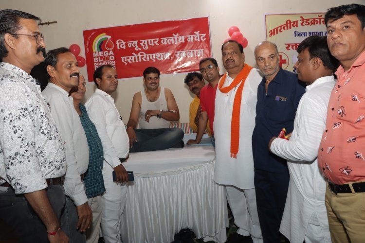 रक्तदान-महादान की परिकल्पना साकार, एमबीडीडी ने फिर रच दिया इतिहास, रतलाम में 820 यूनिट रक्तदान हुआ