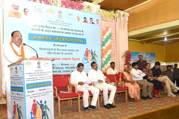 प्रधानमंत्री मोदी के नेतृत्व में देश ने उल्लेखनीय उपलब्धियां अर्जित कीं, दिव्यांगजन कोई भी ऊंचाई हासिल कर सकते हैं- चेतन्य काश्यप