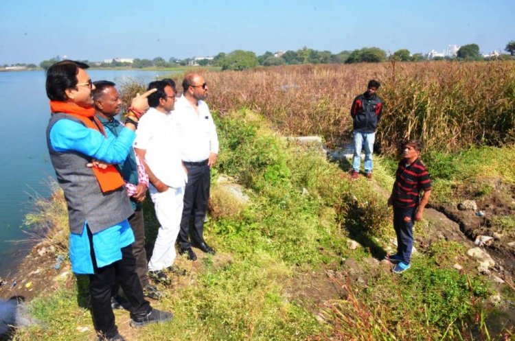 हनुमान ताल को साफ रखने के लिए डायवर्ट होगा गंदे पानी स्रोत, तेजानगर में डलेगी पानी की नई पाइप लाइन