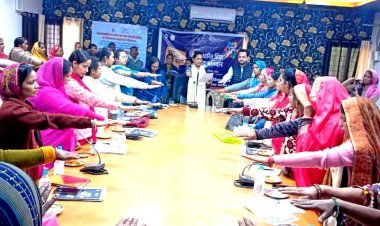 जेंडर आधारित हिंसा व भेदभाव के विरुद्ध जारी अभियान के तहत कार्यशाला का आयोजन, 50 से अधिक लोगों ने की सहभागिता