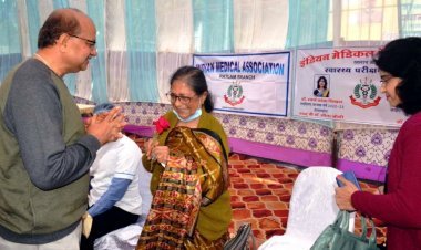 नगर निगम ने मनाया मानव अधिकार दिवस, 217 सफाई मित्रों का निःशुल्क स्वास्थ्य परीक्षण कराया