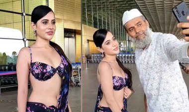 उर्फी जावेद ने पहना ऐसा लिबास कि लोग देख कर रह गए दंग, मौलाना भी खुद को रोक नहीं सके और पहुंच गए सेल्फी लेने, देखें वीडियो...