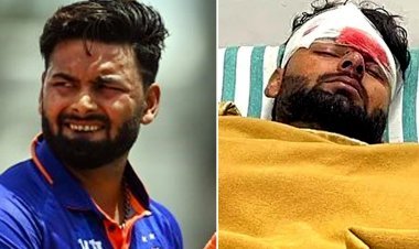 Rishabh Pant accident : मां को सरप्राइज देने किसी को बताए बिना देर रात निकल पड़े थे ऋषभ पंत, अब खतरे से बाहर, अनुपम खेर और अनिल कपूर मिलने पहुंचे