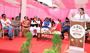 खेल चेतना मेला जैसे प्रकल्पों से ही मैं इस मुकाम तक पहुंची, इसलिए आप भी लक्ष्य तय करें, मेहनत करें और छा जाएं - ओलंपियन साक्षी मलिक