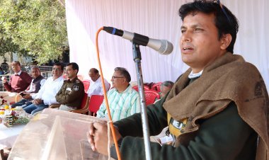 सेंव, सोना और साड़ी की तर्ज पर खेल चेतना मेला भी देश में पहचाना जाने लगा है - मुकेशपुरी गोस्वामी