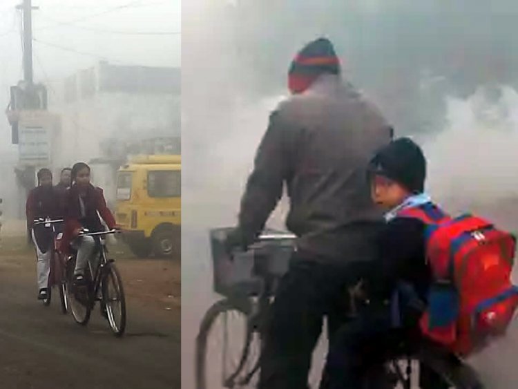 रतलाम में शीत(लहर) युद्ध : DM ने कहा- आंगनवाड़ी का समय बदला, स्कूलों के लिए DEO तैयार कर रहे आदेश, DEO बोले- तापमान 5 डिग्री से कम होने पर ही बदलेंगे समय