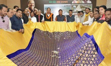 मुख्यमंत्री द्वारा अजमेर शरीफ के लिए भेजी गई चादर शरीफ का रतलाम होकर जाना शहर का सौभाग्य - विधायक चेतन्य काश्यप