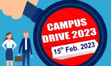 CAMPUS DRIVE 2023 : इस संस्थान में 15 से ज्यादा कंपनियां देंगी जॉब और करियर का अवसर, जानिए- कब, कहां और कैसे...