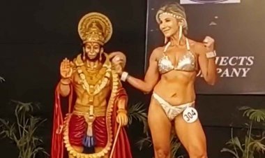 हे राम ! बजरंग बली के सामने महिला शरीर साधकों के प्रदर्शन पर मचा बवाल, कांग्रेस ने कहा- आयोजन स्थल को गंगाजल से करेंगे पवित्र