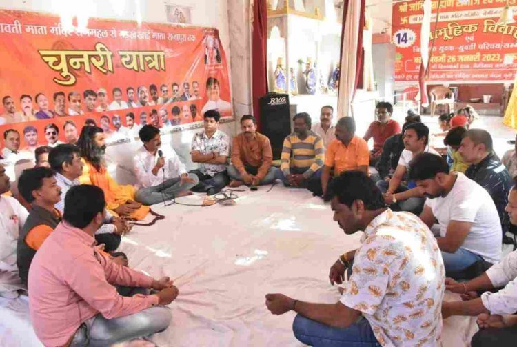 चुनरी यात्रा 28 को : 111 फीट की चुनरी लेकर श्री पद्मावती माता मंदिर से श्री गढ़खंखाई माता मंदिर तक 39 किमी का सफर पैदल तय करेंगे श्रद्धालु