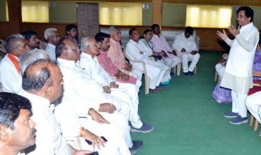 भाजपा : वरिष्ठों को साधने का प्रयास... पार्टी का हित सबके लिए है सर्वोपरि, वरिष्ठजन अपने अनुभवों से पार्टी को सिंचित करें- डॉ. सतन्यनारायण जटिया