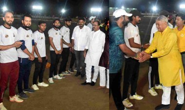 बारिश भी नहीं रोक पा रही चेतन्य काश्यप विधायक क्रिकेट महोत्सव का रोमांच, आधी रात के बाद तक हुए मैच, क्वार्टर फाइनल मुकाबले शनिवार को