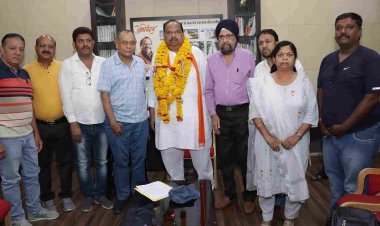 बास्केट बाल कोर्ट मिलने पर रतलाम कॉर्पोरेशन एरिया बास्केट बाल एसोसिएशन ने जताया विधायक चेतन्य काश्यप का आभार