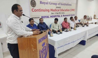 रॉयल हॉस्पिटल में सीएमई का हुआ आयोजन, विशेषज्ञ डॉक्टरों ने दी बीमारियों की महत्वपूर्ण जानकारी, प्रश्नों का समाधान भी किया