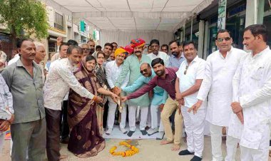 कस्बों का भी होगा कायाकल्प : नामली में 31 लाख रुपए की लागत से बनने वाले डामर रोड का विधायक दिलीप मकवाना ने किया भूमि पूजन