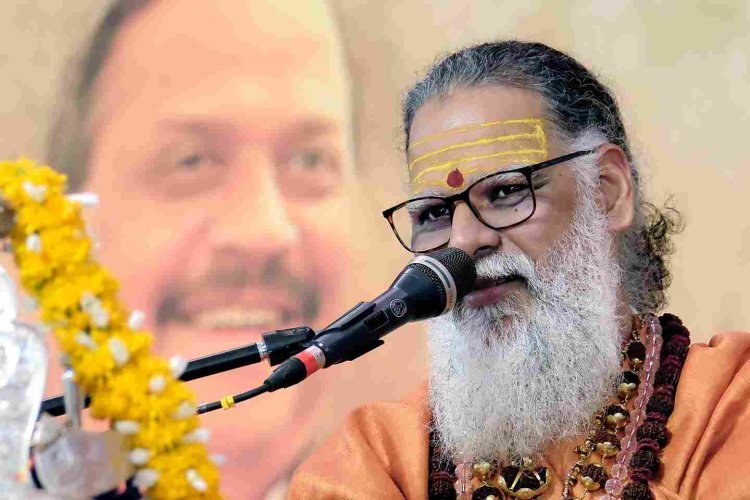 धर्मनिष्ठ होकर देश, धर्म और संस्कृति से जुड़े रहें, कथा का दान करने वाला सबसे बड़ा दानी- महामण्डलेश्वर स्वामी श्री चिदम्बरानंद सरस्वतीजी