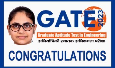 GATE 2023 की परीक्षा में सुनयना पाध्ये को सुयश, IIT हैदराबाद के एम. टेक रिसर्च के लिए हुआ चयन