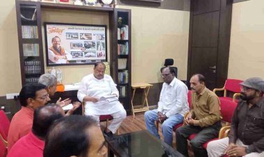 प्रदेश सरकार से असंतुष्ट राज्य पेंशनरों ने शहर विधायक चेतन्य काश्यप को दिया ज्ञापन, कहा- हमारी मांगों का निराकरण कराइए