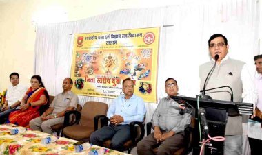 युवा उत्सव शुरू : जीवन में आगे बढ़ने के लिए हार-जीत के अंतर को यहीं छोड़कर लक्ष्य बनाएं- करमचंदानी