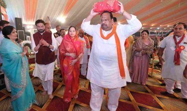 श्रीमद् भागवत कथा : भगवान चेतन्य काश्यप जी पर सदैव कृपा बनाए रखें, ये धर्म के काम करते रहें- सुश्री जया किशोरी जी