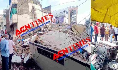 रतलाम बिग ब्रेकिंग : सराफा व्यवसायी मनोज शर्मा का चौड़ावास स्थित 3 मंजिला मकान ढहा, बाल-बाल बचे बुजुर्ग माता-पिता, दो अन्य मकान भी आए चपेट में