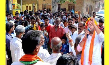 जावरा में जीवन : कांग्रेस और भाजपा के नेता सब एक हैं, धंधों में पार्टनरशिप है, अमीर आपका हक खा रहे हैं, उन्हें अपने वोट की ताकत दिखाएं- जीवन सिंह शेरपुर