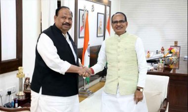 रतलाम विधायक चेतन्य काश्यप ने CM शिवराजसिंह चौहान और BJP प्रदेश अध्यक्ष वीडी शर्मा से की भेंट, पुनः भाजपा की सरकार बनने के लिए दी अग्रिम शुभकामनाएं