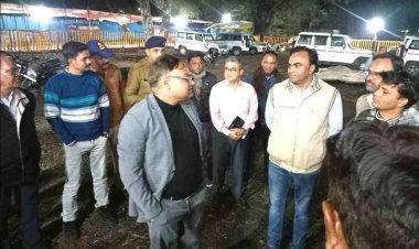 कलेक्टर लाक्षाकार ने मतगणना स्थल का निरीक्षण किया, जिला स्टैंडिंग कमेटी को को बताई मतगणना की प्रक्रिया