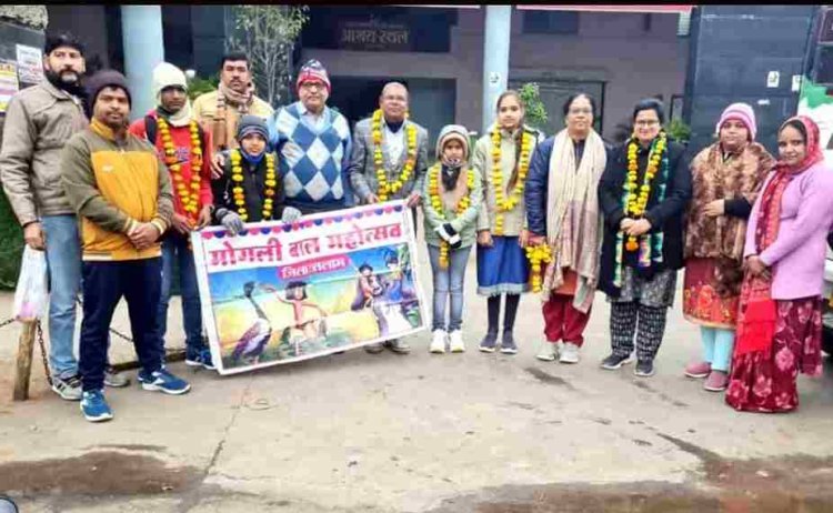 राज्य स्तरीय मोगली बाल उत्सव हेतु 6 सदस्यीय दल पेंच राष्ट्रीय उद्यान (टुरिया) सिवनी के लिए रवाना, सीएम राइज स्कूल रतलाम व जावरा के विद्यार्थी शामिल