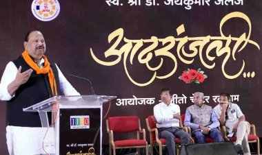 जलज जी का जीवन अनुकरणीय, उसे समझना और अनुसरण करना चाहिए- कैबिनेट मंत्री चेतन्य काश्यप