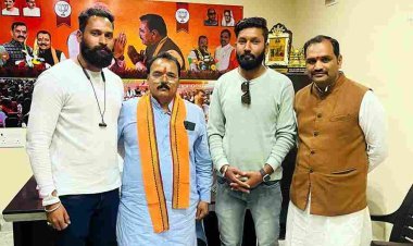 सार्थक युवा संघ ने किया भाजपा जिलाध्यक्ष का स्वागत, संघ अध्यक्ष करण ठाकुर ने जताई भाजयुमो जिला अध्यक्ष के चुनाव में किस्मत आजमाने की मंशा